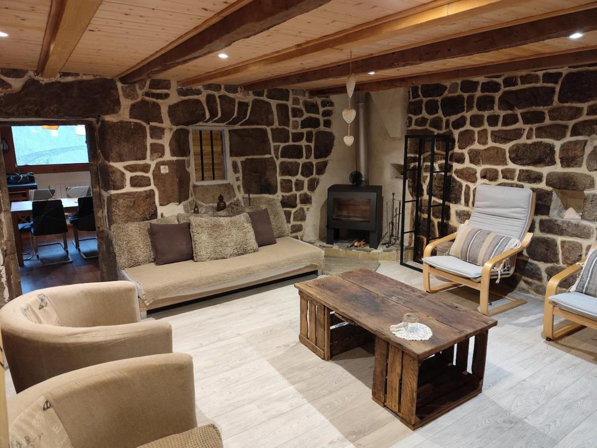 Maison Pres De La Dolce Via Avec Bain Norvegien Saint-Cierge-sous-le-Cheylard Luaran gambar