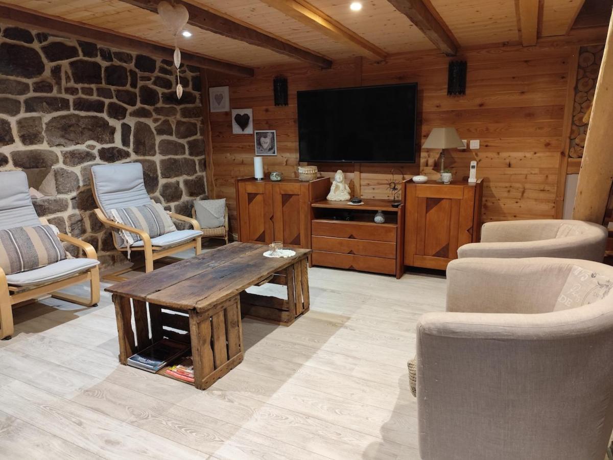 Maison Pres De La Dolce Via Avec Bain Norvegien Saint-Cierge-sous-le-Cheylard Luaran gambar